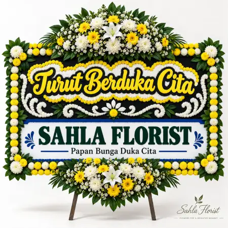 Papan Bunga Duka Padang