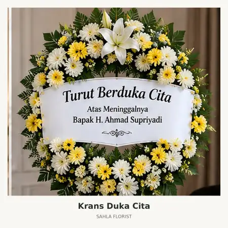 Krans Bunga Duka Padang